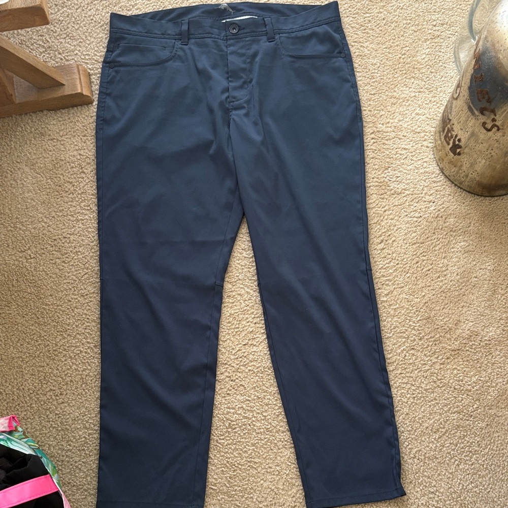 Tommy Bahama Men's Dark Blue Chinos